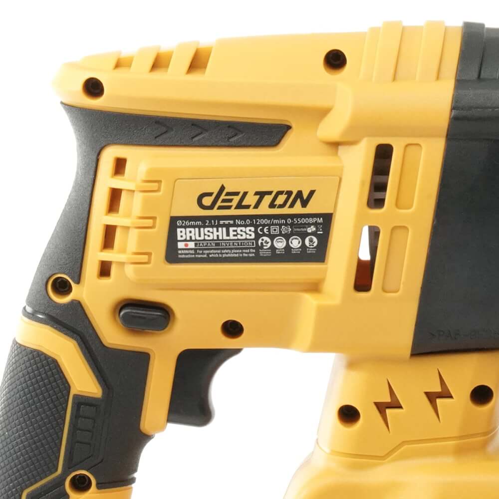 สว่านโรตารี่ไร้สาย (พร้อมแบตเตอรี่) DELTON รุ่น MKT-X9 ULTRAFLEX 20V 4AH